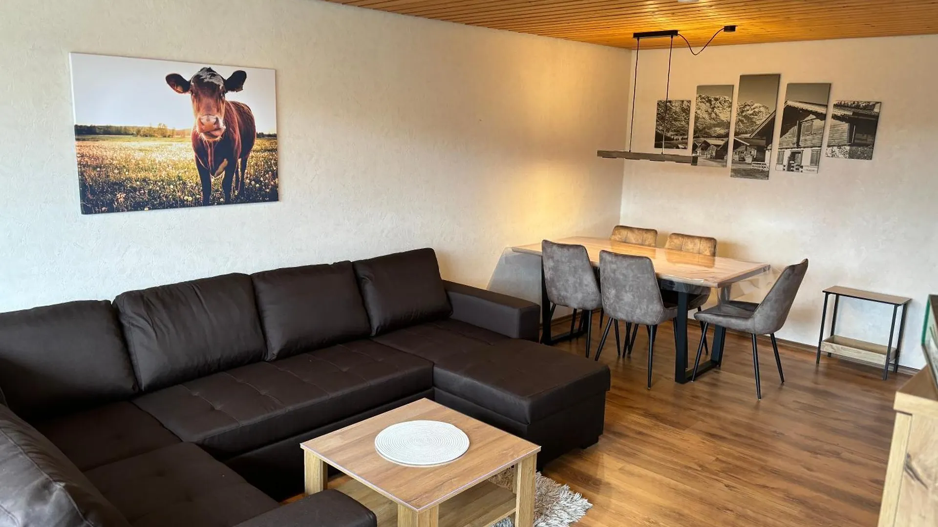 Schoene 2 1/2 Zimmer Ferienwohnung In Oberstaufen - Hoamatle - Appartement
